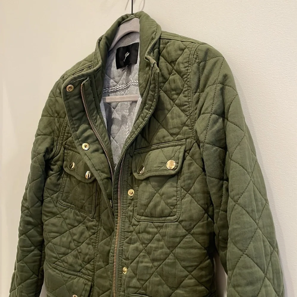 J. Crew Quilted downtown field jacket - Picture 6 of 7